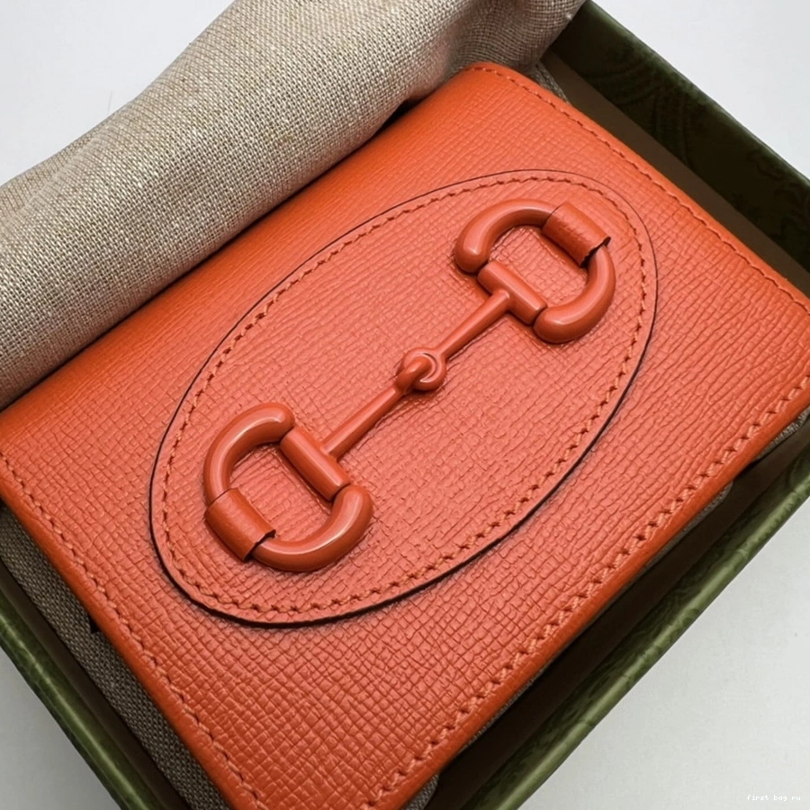 card 1955 Gucci case wallet Horsebit 0725